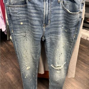 Hudson size 34 men's jeans - Destructed Army